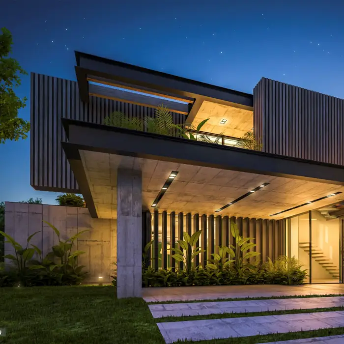 Brise fachada residencial no Rio Grande do Sul