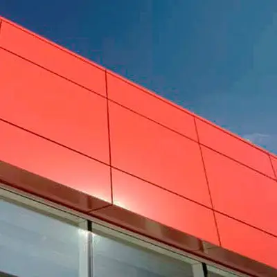 Fachada de acm preço m2